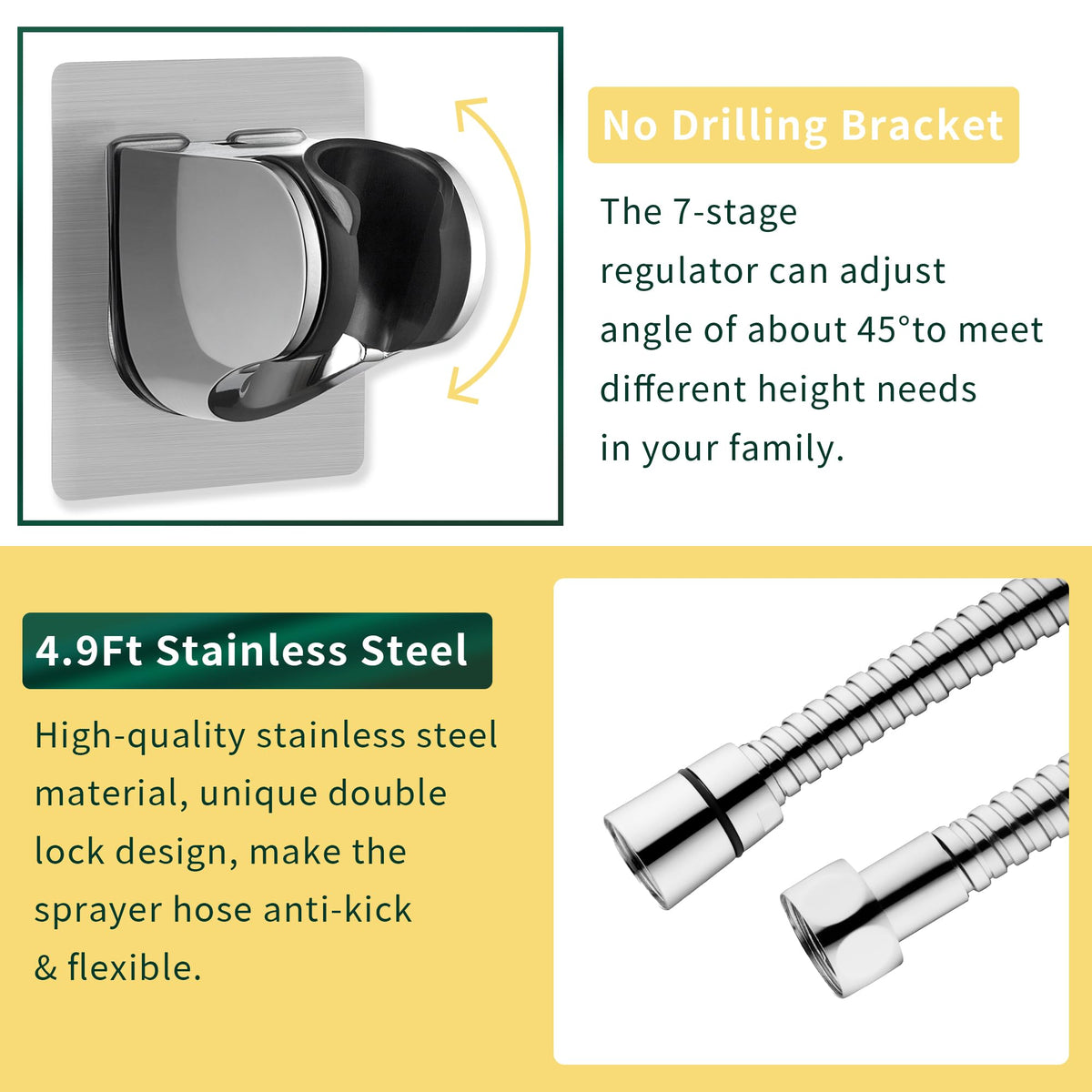 CECEFIN brass aerator flow-control with soft bubble to strong spray
