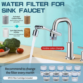 CECEFIN carbon-filter-99-chlorine-removal reduces chlorine for cleaner-tasting water.