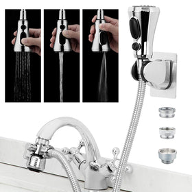 CECEFIN kitchen faucet hose attachment enabling versatile sink rinsing