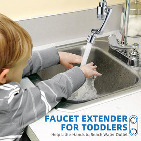 Anti-leak seal detail on CECEFIN faucet extender