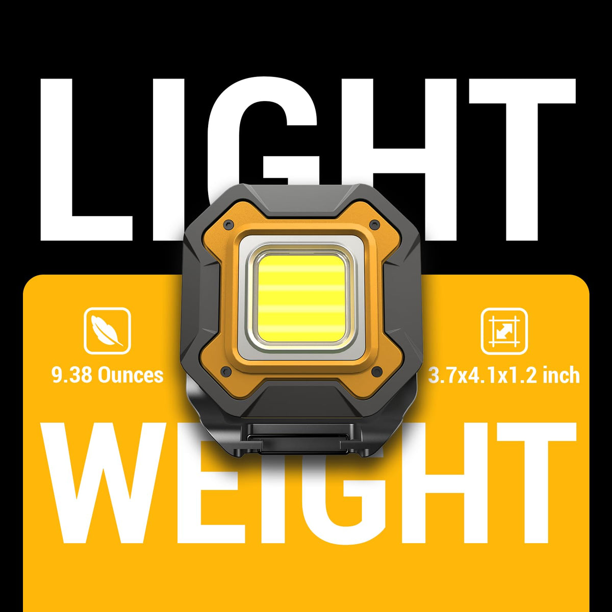 CedarAce runs up to 16 hours at 25% brightness for extended use.