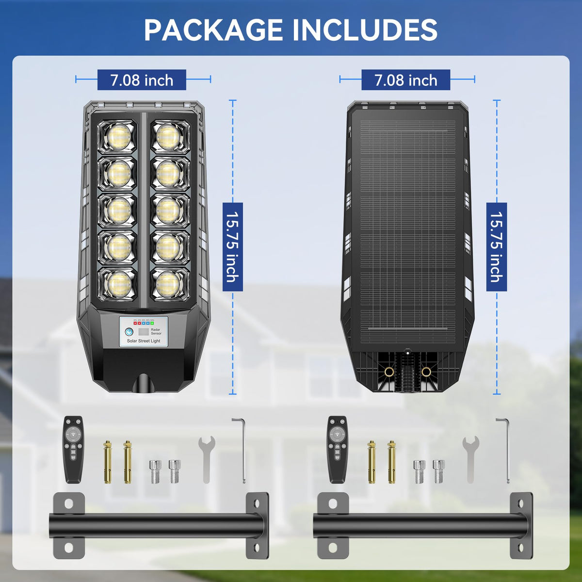 CEDIO 6000W remote control reaches up to 20 feet for easy tweaks.