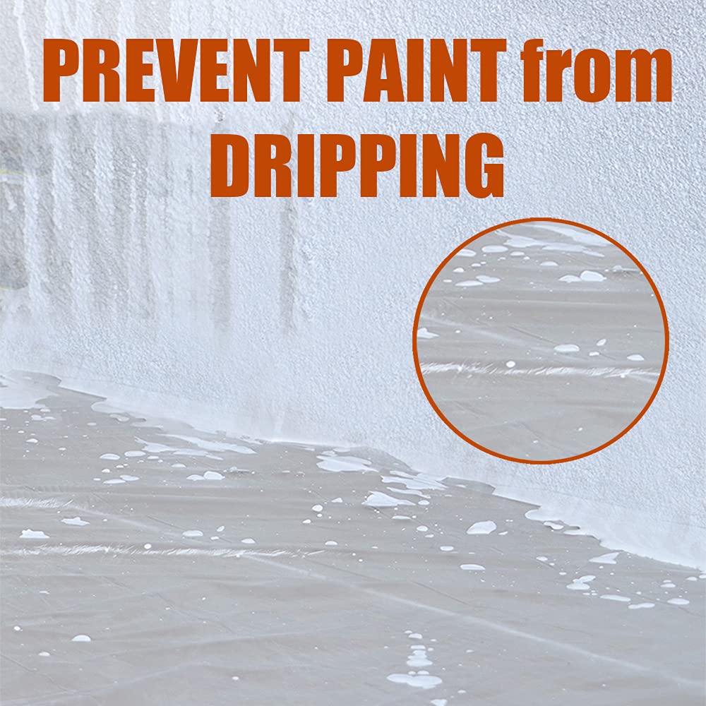 Cedolio dust-proof cover helps keep rooms clean during renovations.