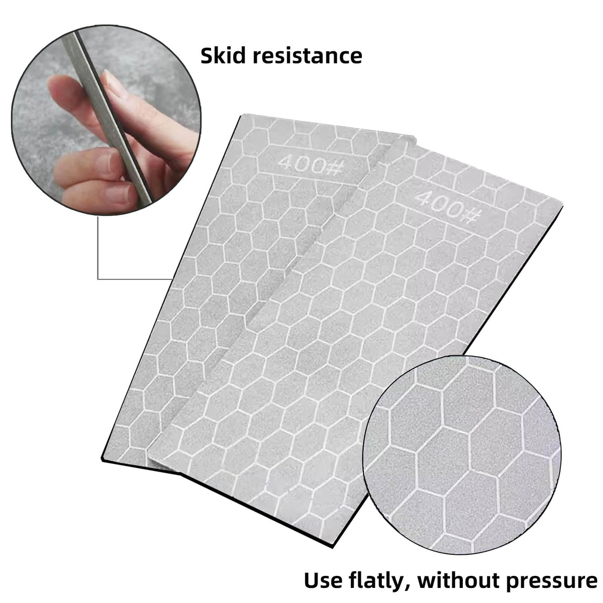 Ceilyweli 600 grit diamond stone for mid-level edge refinement