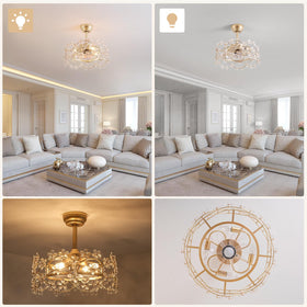CELAVIEIOP ambient lighting creates fairy-light shadows for ambiance