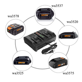 CELL9102 battery in use with a Worx tool for steady performance.