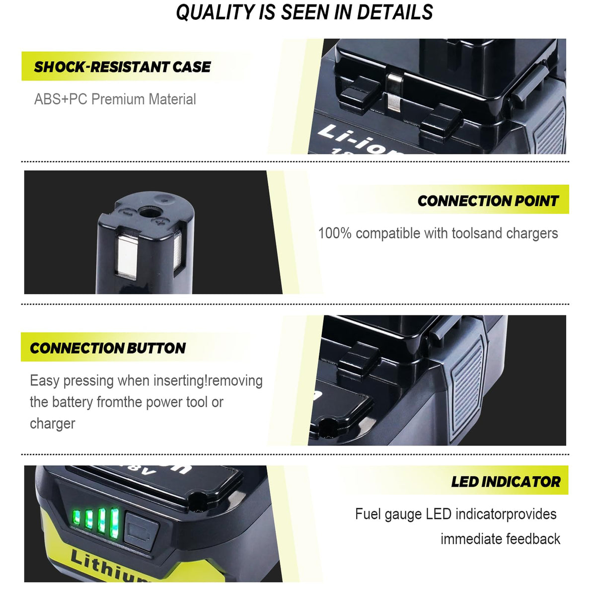 CELL9102 battery shown in a tool-ready setup for fast swaps.