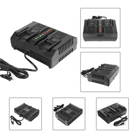 CELL9102 demonstrates Worx 20V compatibility with multiple tools.