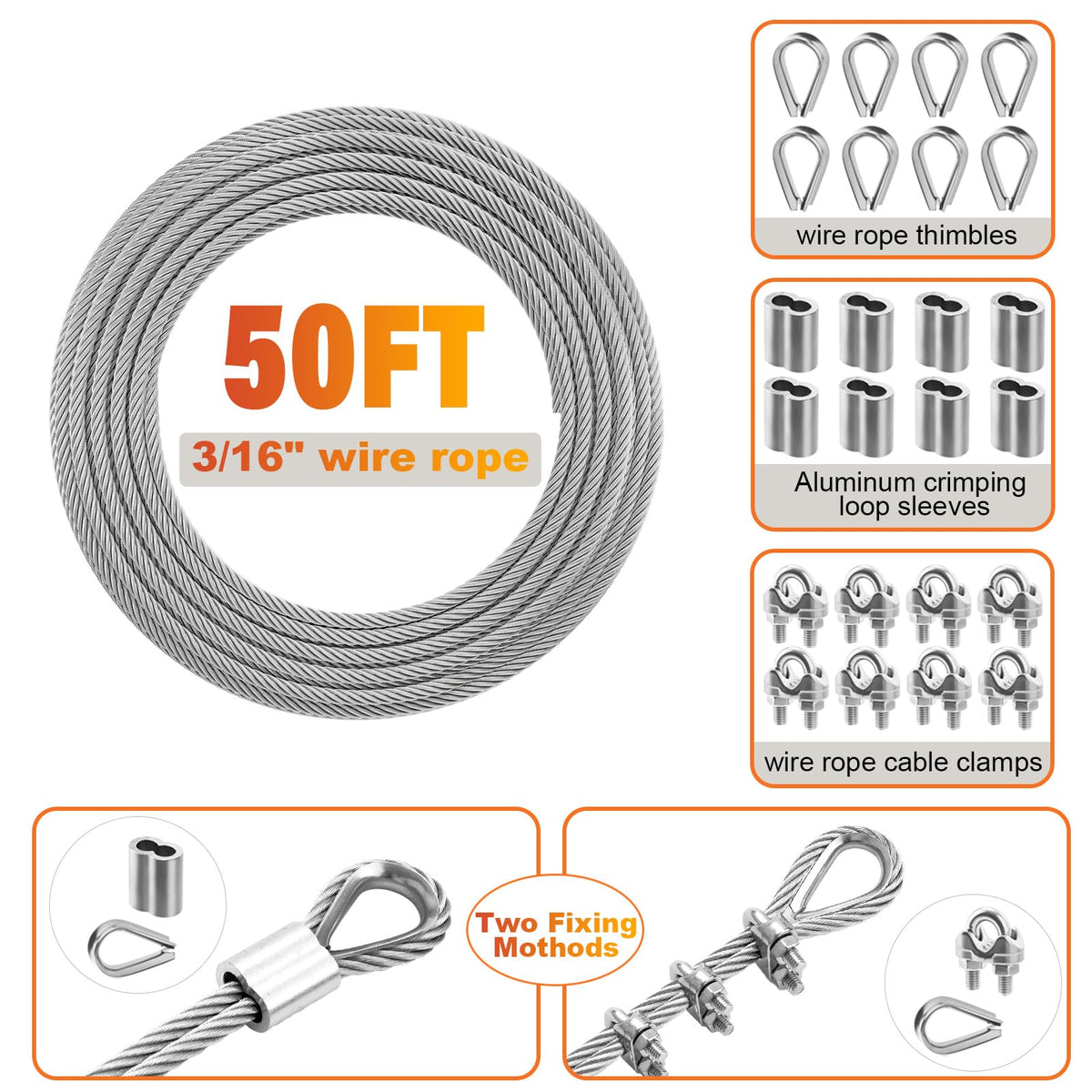 CELYND garden fencing use with versatile, weather-ready cable.