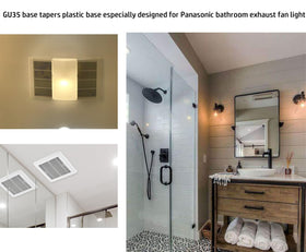 Cemlorot 13W CFL provides 1040 lumens for clear bathroom tasks.