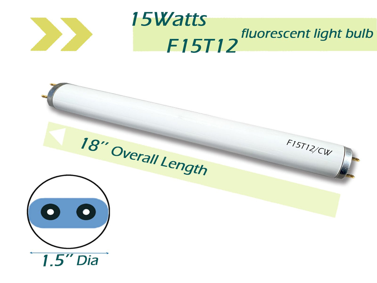 Cemlorot F15T12 CW 4100K light for crisp visibility in kitchens