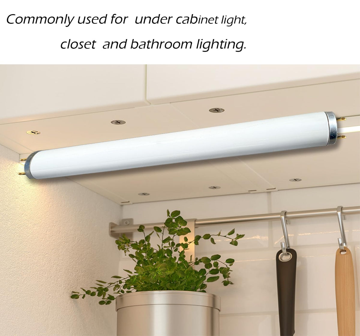 Cemlorot kitchen and bath task lighting improves clarity and color accuracy