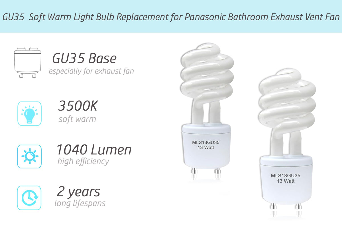 Cemlorot bulbs match Maxlite MLS13GUWW compatibility for easy fit.