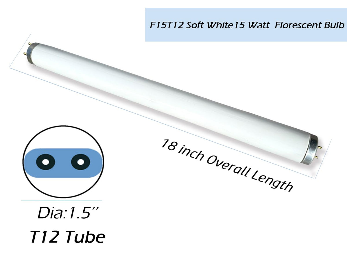Cemlorot soft white 3000K tube for warm, comfortable ambience