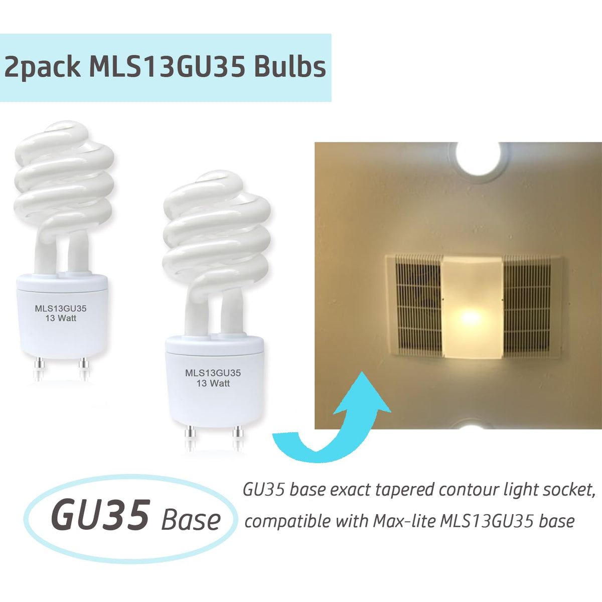 Cemlorot soft white 3500K spiral bulb enhances bathroom visibility and mood.