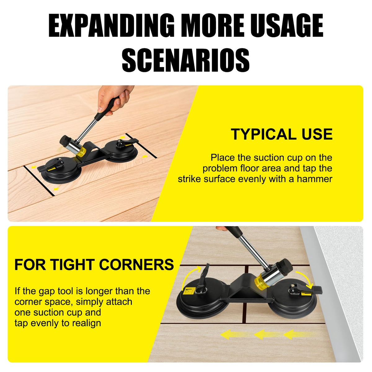 CenfeiTooL Floor Gap Fixer designed for corner use and tight space access.