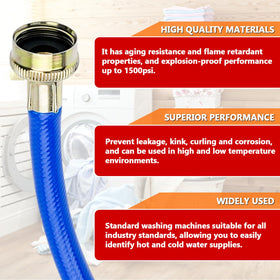 Three-layer protection design reducing leaks and kinks in Cenipar hose.
