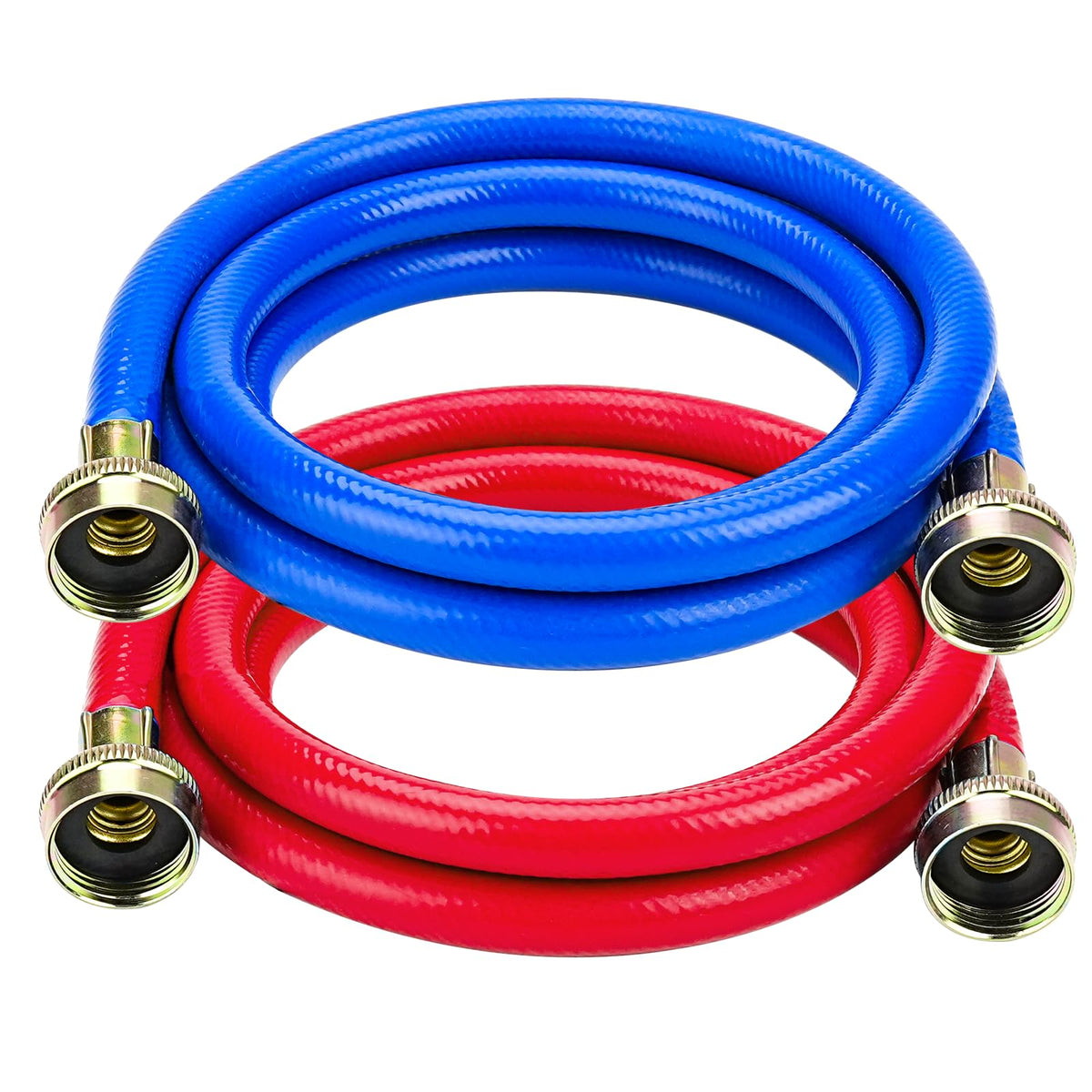 Cenipar 6ft cold water hose with blue coding for leak-free cold supply.