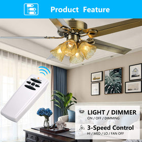 CENMING fan receiver assembly compatible with multiple brands.