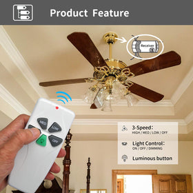 CENMING remote wall mount holder keeps the unit accessible