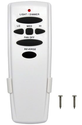 CENMING replacement remote for Hampton Bay UC7078T with wall-mount for easy setup.