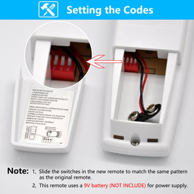 CENMING remote holder mounted for easy access