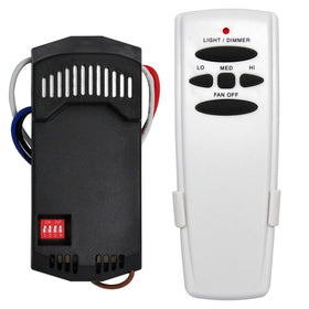 CENMING universal ceiling fan remote for easy wireless speed and light control.