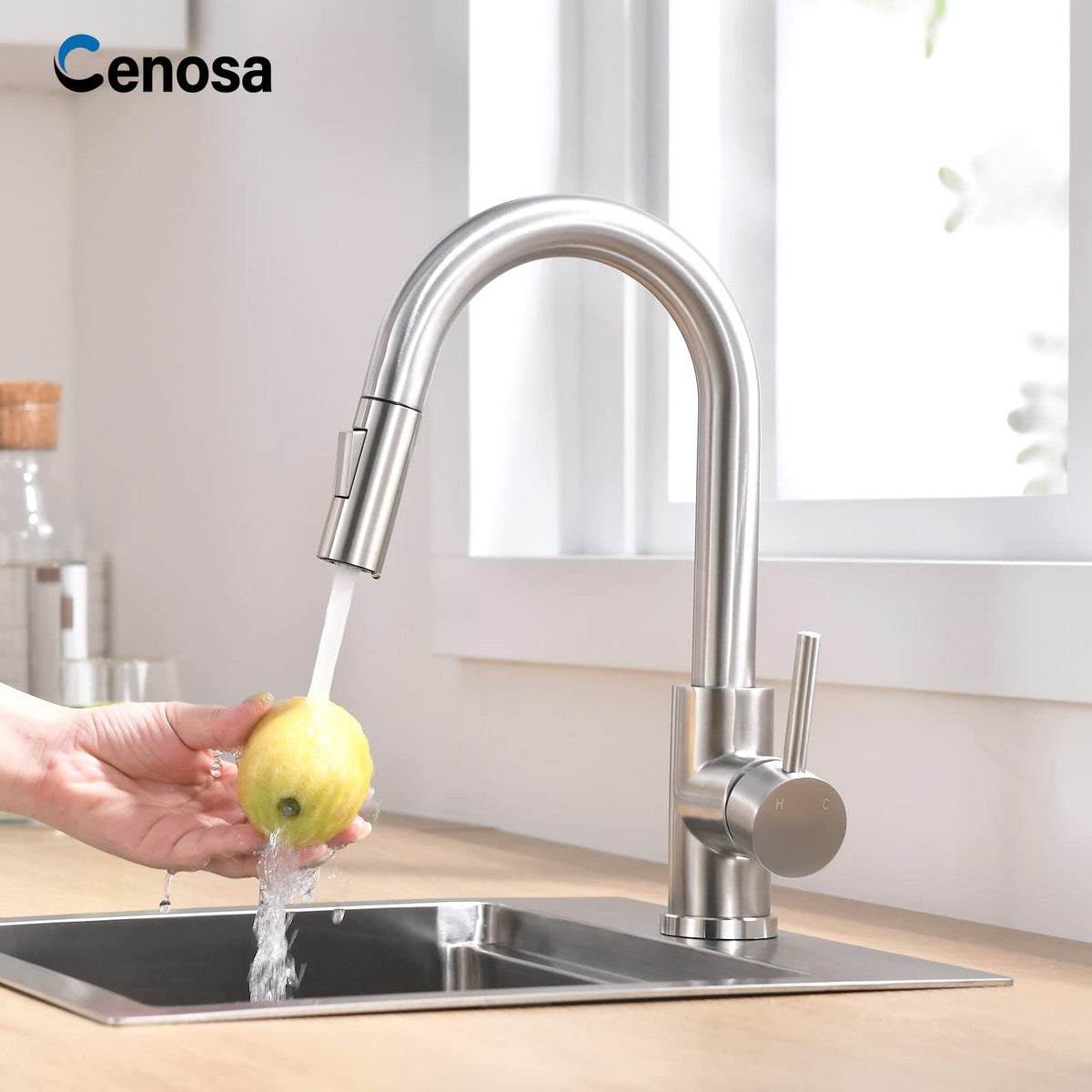 Cenosa faucet includes hardware for quick 30-minute installation