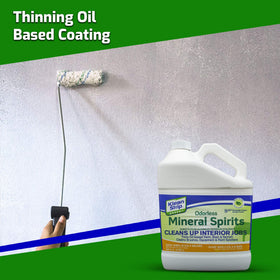 Centaurus AZ Klean Strip Green non-flammable formula reduces fumes during indoor work.