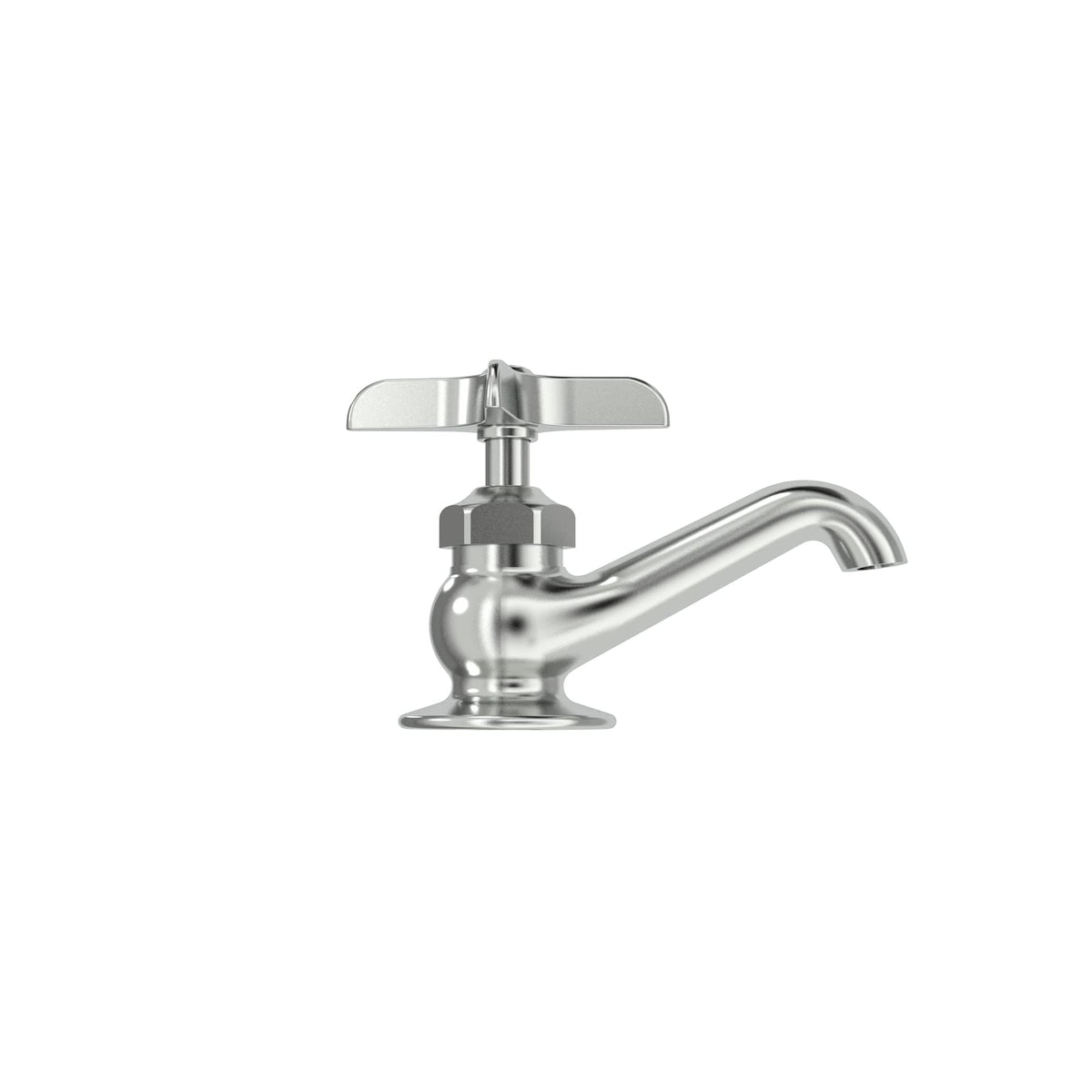 Central Brass 0239-P chrome inlet details with standard 1/2-14 NPS.