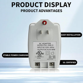 Works with Ring Video Doorbell Pro, Nest, and Sensi for continuous power