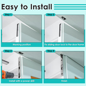 Ceoighe concealed lever-style design offers smooth operation.