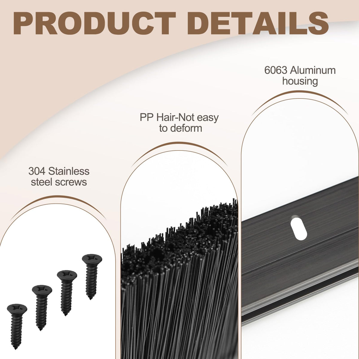 Cepia brush and base design allows easy replacement and extended lifespan