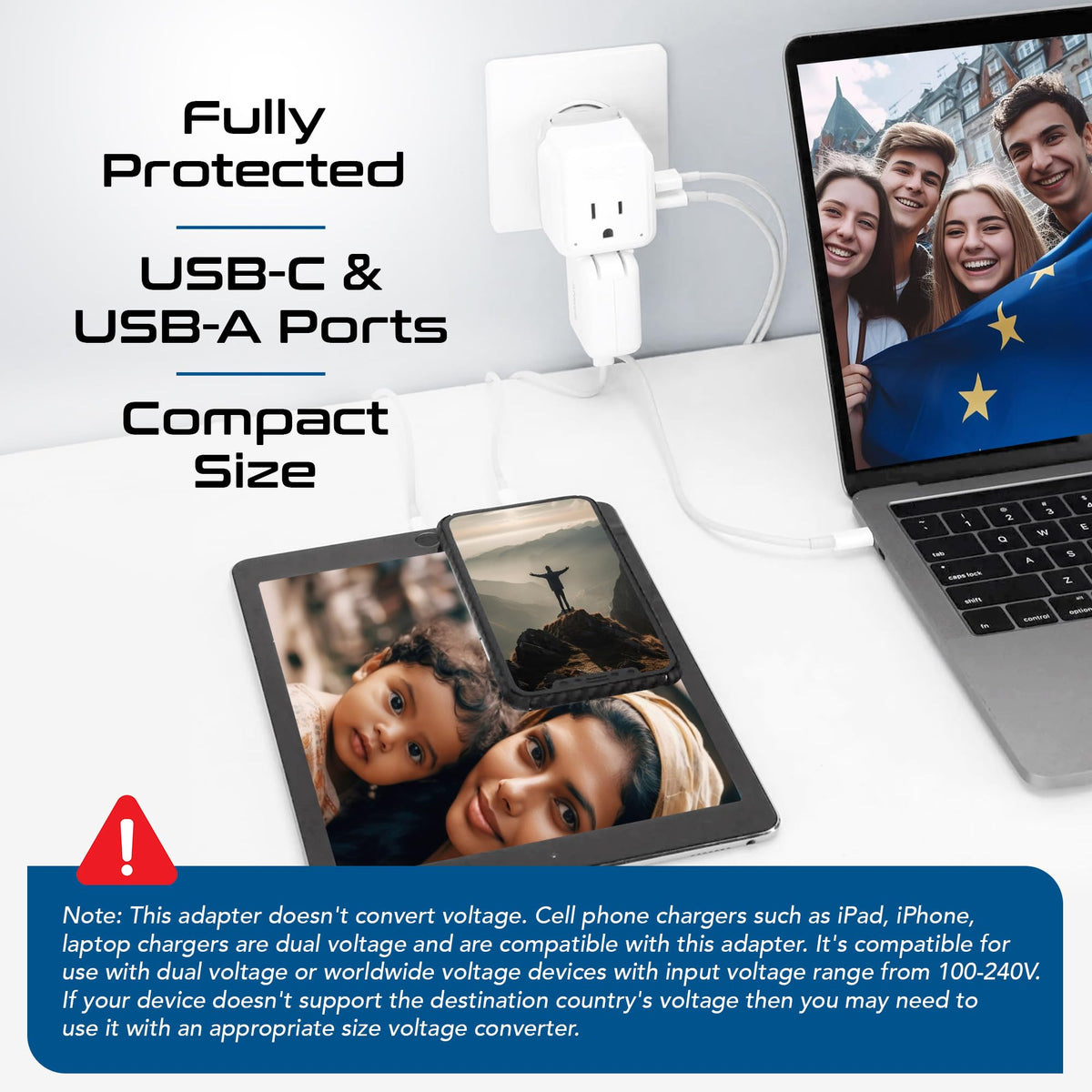 Ceptics 24-month warranty provides peace of mind on trips.