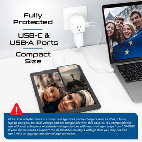 Ceptics 24-month warranty provides peace of mind on trips.