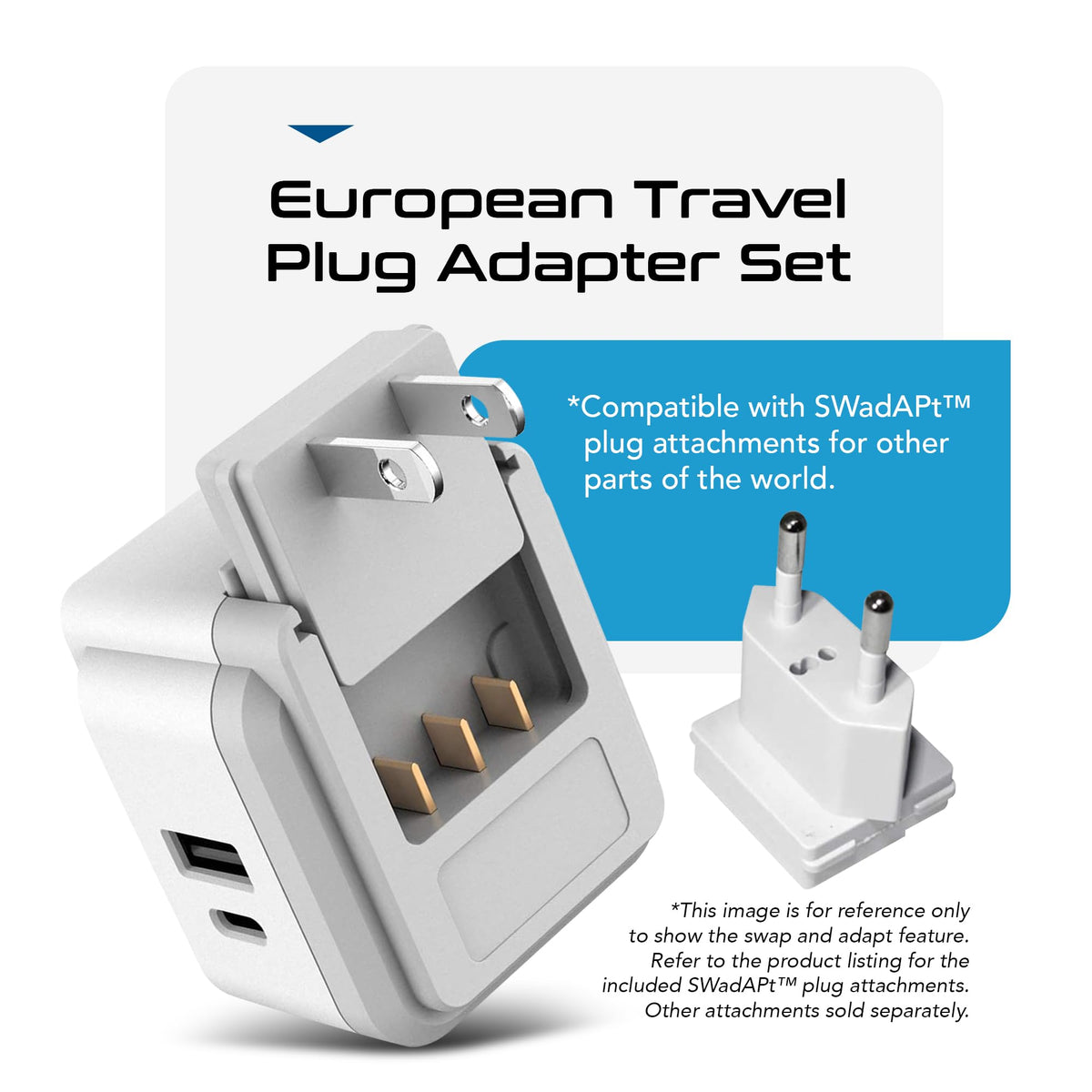 Ceptics adapter with SWadAPT technology for broader compatibility