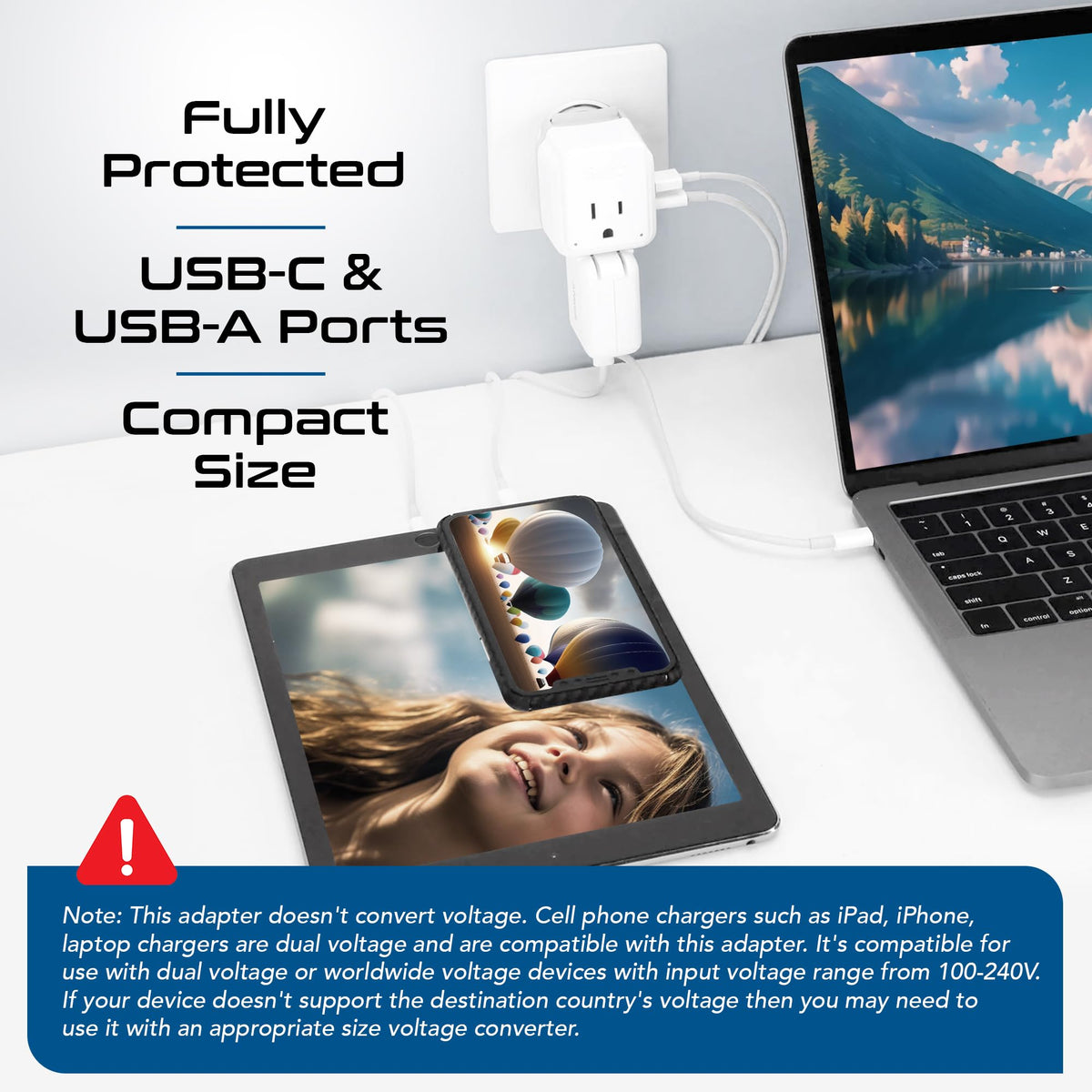 Ceptics Type E/F compatibility covering European outlets