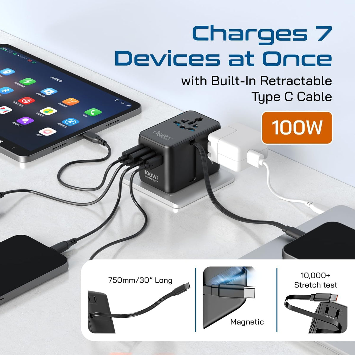 Advanced GAN tech enables faster, cooler charging