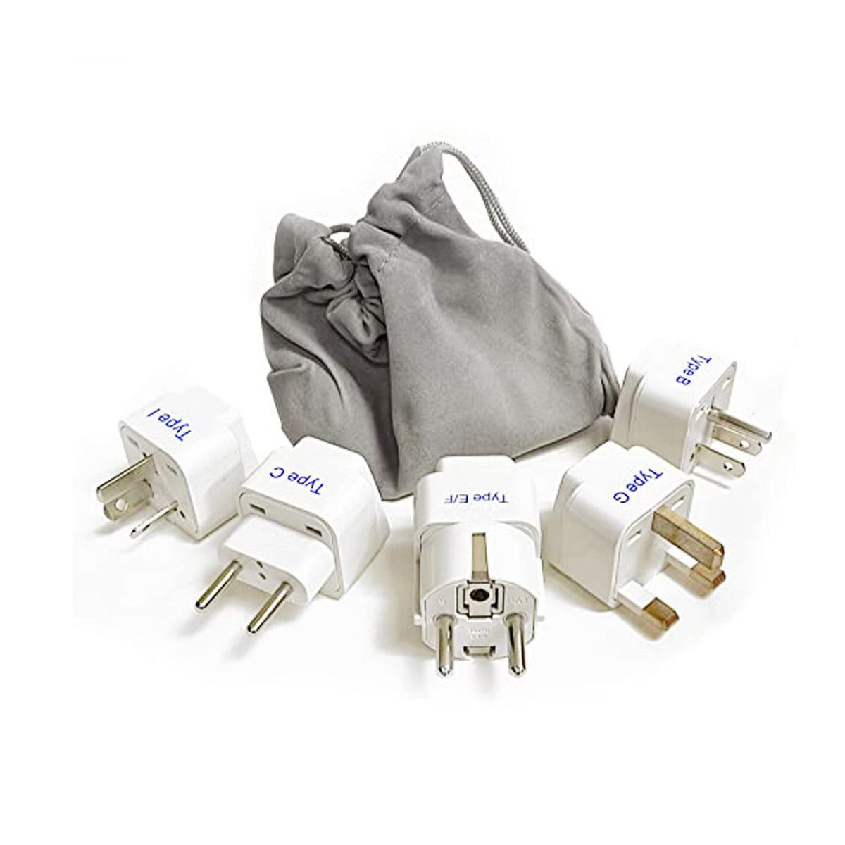 Ceptics GP-5PK front view showing compact, travel-ready design for worldwide use
