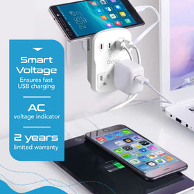 Ceptics WPS-5B 7-in-1 charging hub for multiple devices at once