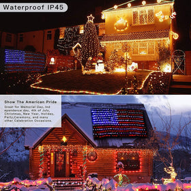 Cerflyer holiday display flag light offers reliable, easy setup.