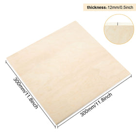 CertBuy 12x12 plywood board, half-inch, edge-cut detail.