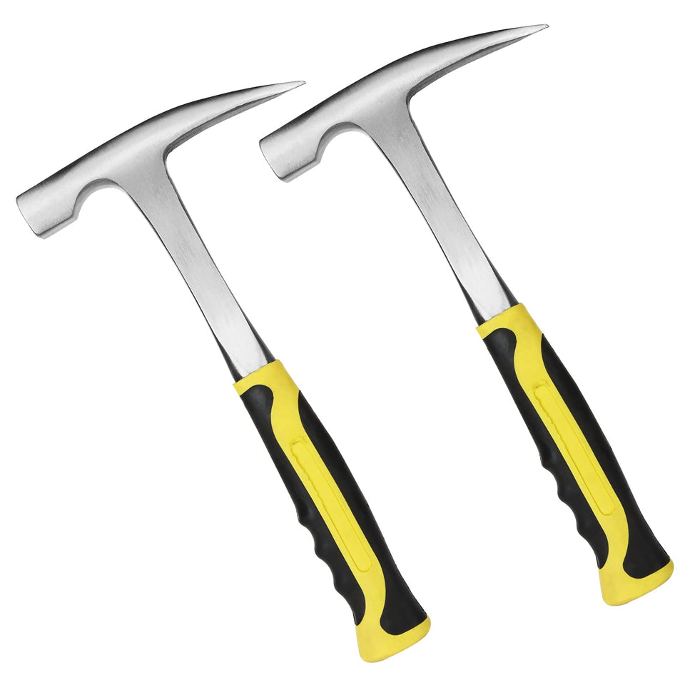 CertBuy rock pick hammer 2-pack with durable all-steel construction for rugged geology work.
