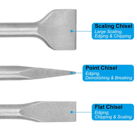 CertBuy SDS Max flat chisel 280mm for edge removal