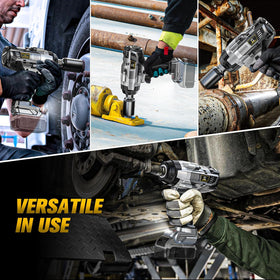 1/2-inch hog-ring compatibility highlighted on the Cerycose impact wrench