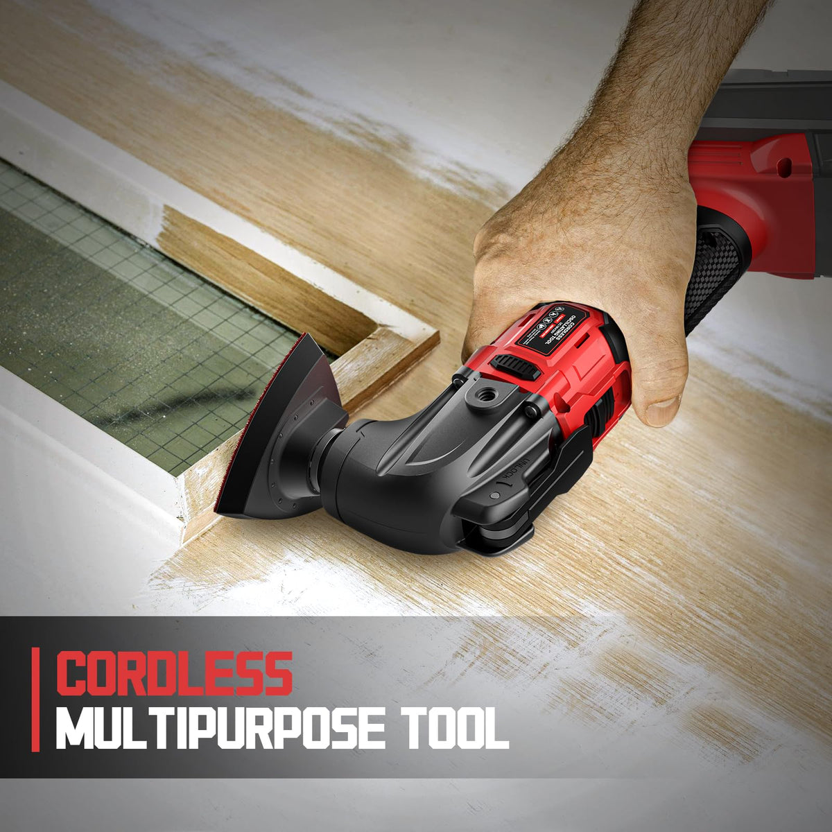 Cerycose quick-release lever enables easy blade changes.
