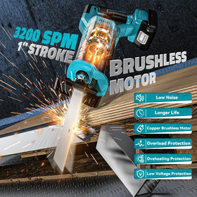 Cerycose rubber grip and double-handed design reduce fatigue during long cuts