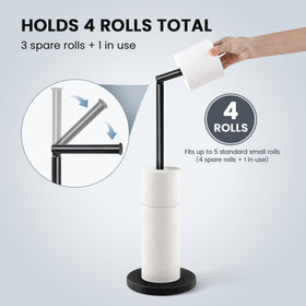 Cesun non-slip base mat prevents movement on wet bathroom floors.
