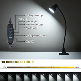 CeSunlight flicker-free desk light delivering gentle, eye-friendly illumination