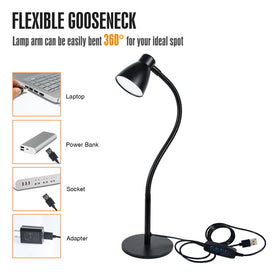 CeSunlight lamp includes adapter for quick setup